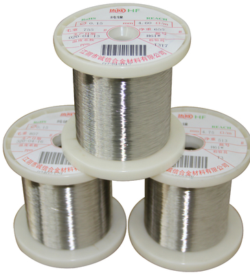 Nickel201/N 02201/2.4061 Cables de níquel puro para el procesamiento químico y aplicaciones marinas