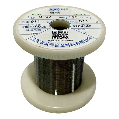 6J40/6J40X/6J40P/6J40D Tipo Constantan de precisión de resistencia del alambre Buena elongación para un rendimiento superior