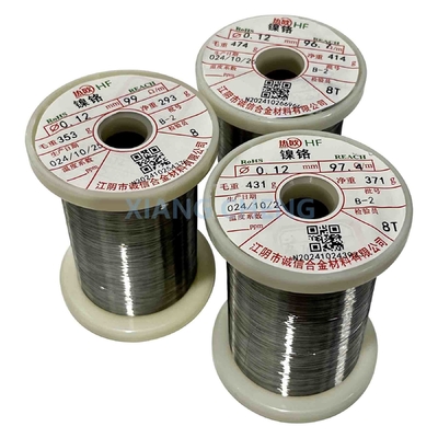 Aliado de NiCr Cr30Ni70 para aplicaciones a altas temperaturas en hornos y equipos de tratamiento térmico